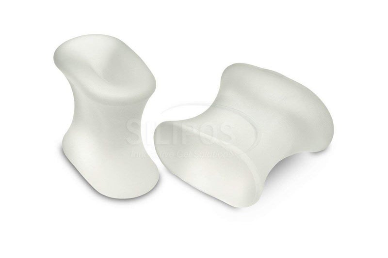 Silipos Gel Toe Spreader for Relieving Pain Due to Bunions  Overlapping Toes  Toe Drift  and Calluses  Item 11505  Size Small  4 per Polybag - Image 1